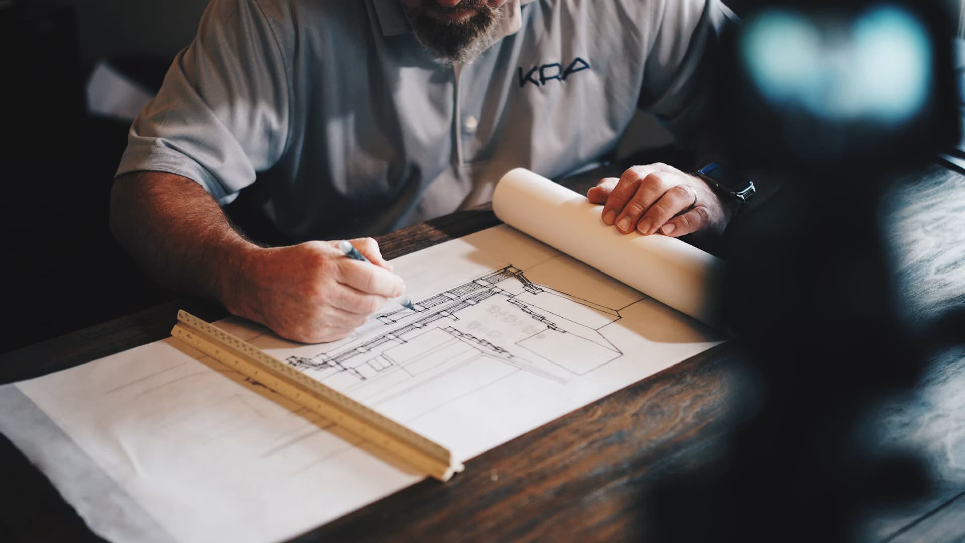 Architekturprojekt eines Hauses von Velar Development